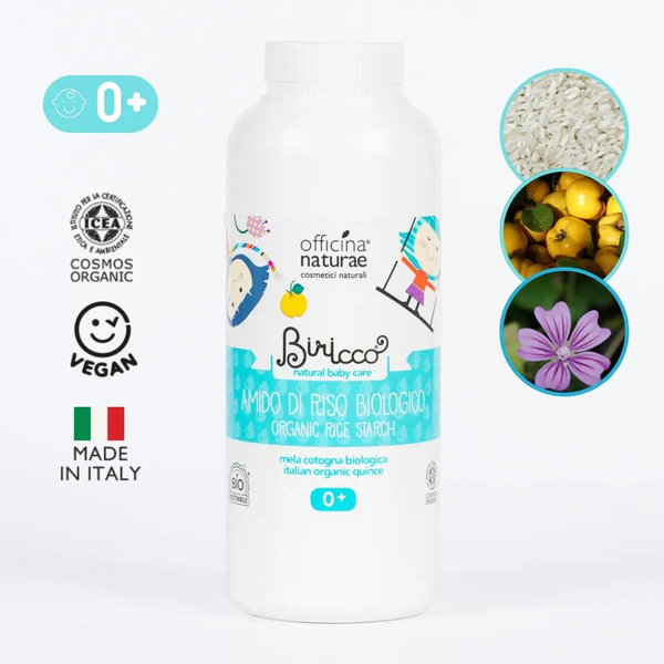 Органічний рисовий крохмаль Officina naturae, 100 г - Pampik - 2