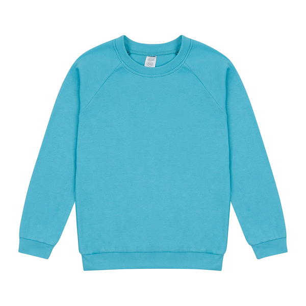 Реглан Garnamama Basic Sweatshirt интерлок 122 Голубой (1075165.1327828) - Pampik