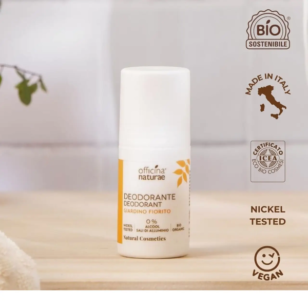 Органічний кульковий дезодорант Officina naturae Квітковий сад, 50 мл - Pampik - 2