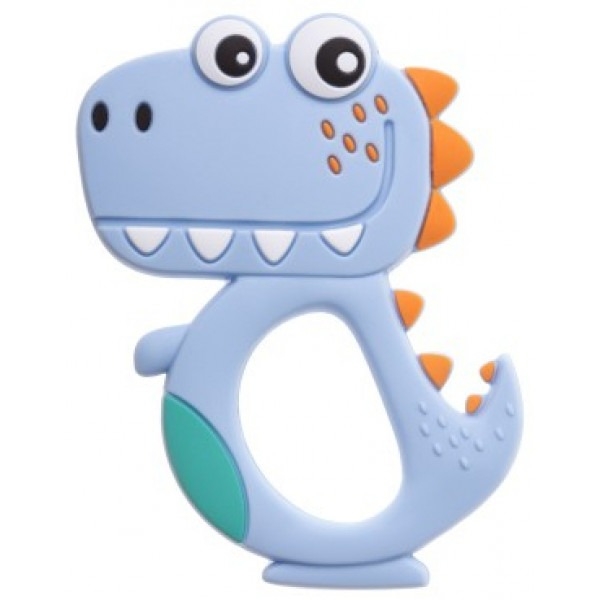 Силіконовий прорізувач Akuku Динозавр (A0465) - Pampik