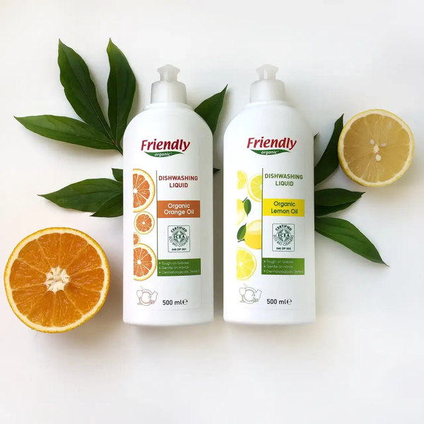 Органическое средство для мытья Friendly Organic с лимонным маслом, 1 л - Pampik - 7