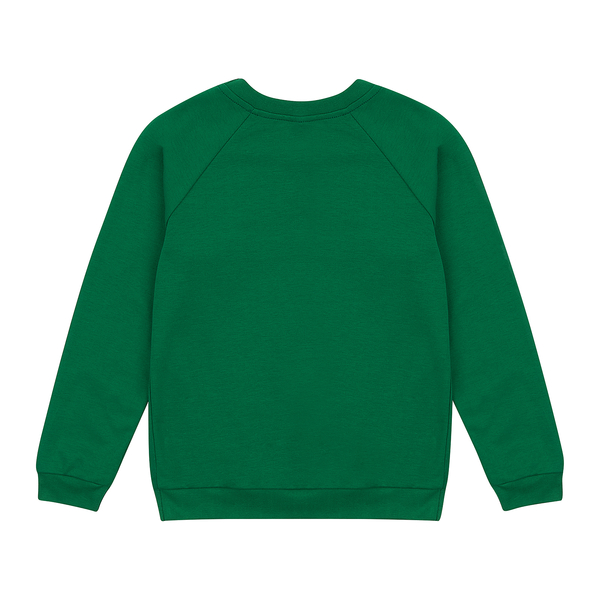 Реглан Garnamama Basic Sweatshirt інтерлок 134 Зелений (1075161.1327826) - Pampik - 2