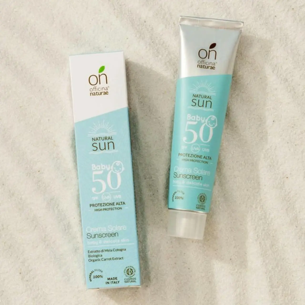 Органический детский солнцезащитный флюид Officina naturae Spf 50, 50 мл - Pampik - 4