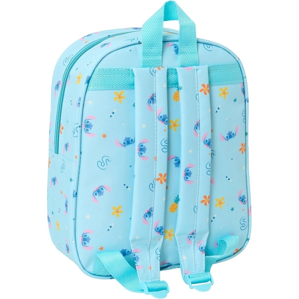 Рюкзак дитячий Safta Stitch Aloha 3D, 27х22х10 см, блакитний (622554011) - Pampik - 2