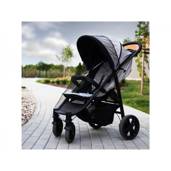 Москітна сітка на коляску Akuku, чорний (A0446) - Pampik - 2