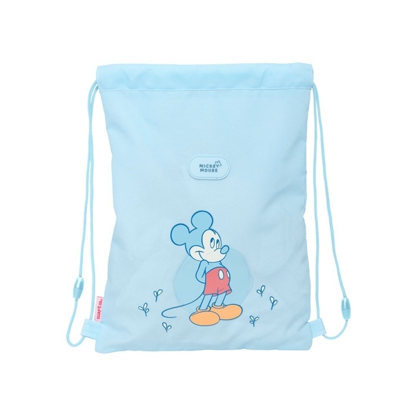 Сумка-рюкзак для взуття Safta Minnie Mouse, 26х34 см, блакитний (622525855) - Pampik