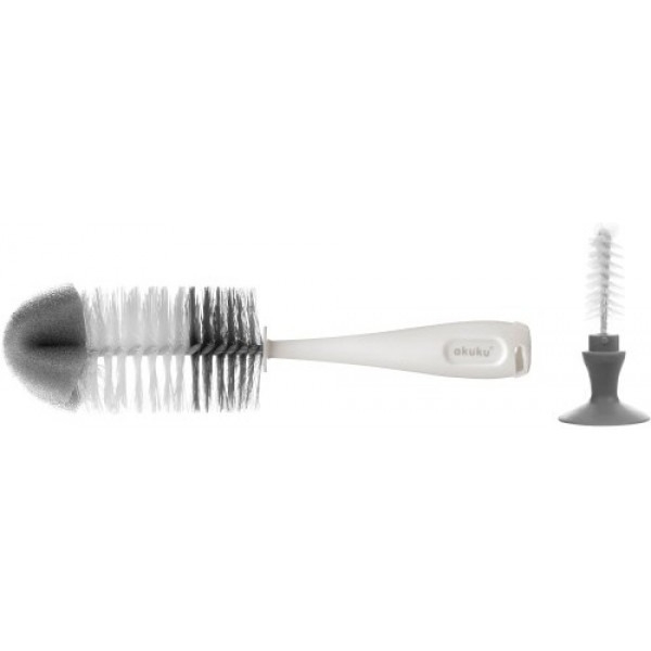 Щітка для пляшечок та сосок Akuku на присосці (A0102) - Pampik - 3