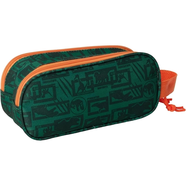 Пенал Safta Dino Jurassic World 3D, 2 відділення, зелений (822545512) - Pampik - 2