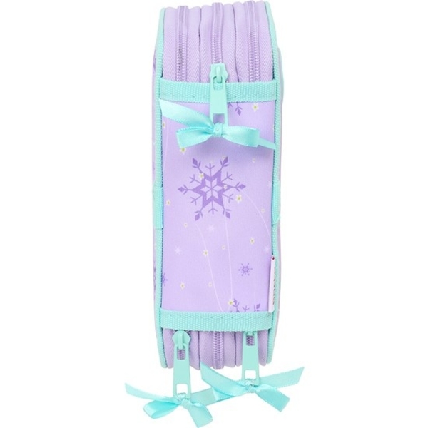 Пенал Safta Frozen, потрійний, з наповненням, 37 предметів, бузковий (412571857) - Pampik - 4