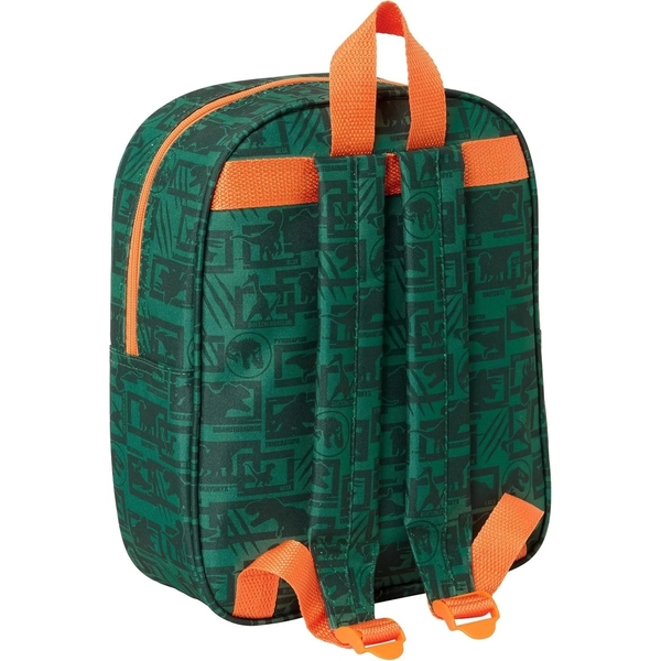 Рюкзак дитячий Safta Dino Jurassic World 3D, 27х22х10 см, зелений (622545011) - Pampik - 2