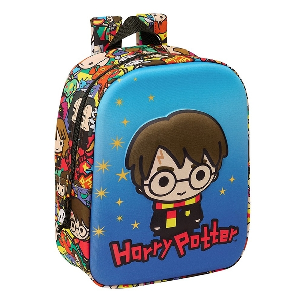 Рюкзак дитячий Safta Harry Potter 3D, 27х22х10 см, синій (622482011) - Pampik