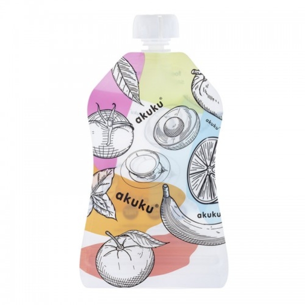 Многоразовые пакетики для еды Akuku, 5 шт. (A0056) - Pampik