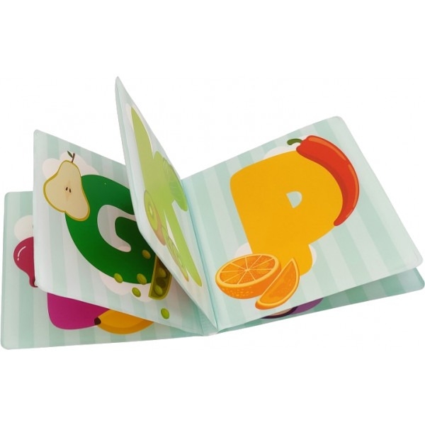 Развивающая мягкая книжка-игрушка Akuku Буквы (A0475) - Pampik - 3