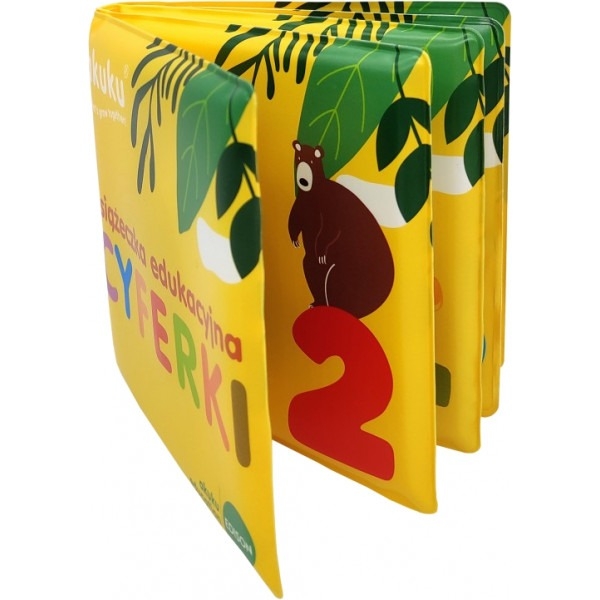 Развивающая мягкая книжка-игрушка Akuku Цифры (A0474) - Pampik - 2