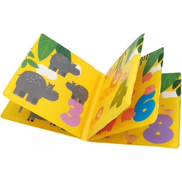 Развивающая мягкая книжка-игрушка Akuku Цифры (A0474) - Pampik - 4