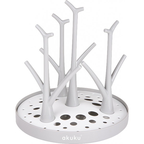 Сушилка для бутылочек и аксессуаров Akuku Дерево (A0014) - Pampik