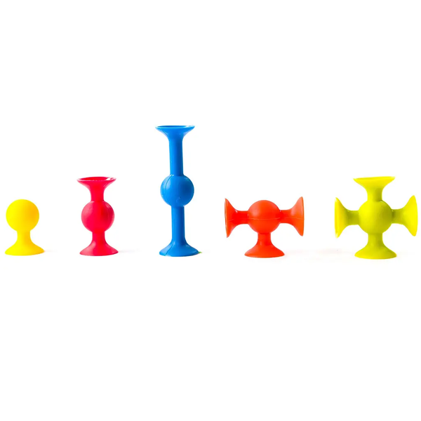 Конструктор Fat Brain Toys Mini Squigz з присосок, 75 присосок - Pampik - 3