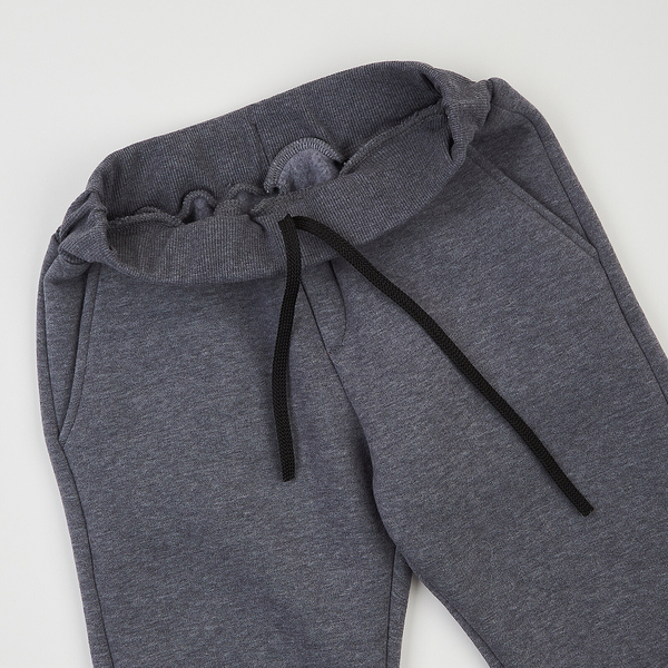 Спортивные штаны на флисе Garnamama Pants girl Butterflies 158 Серый (969699.1312416) - Pampik - 4