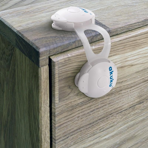 Защита для шкафов Akuku, 10 см., 2 шт., белый (A0648) - Pampik - 3