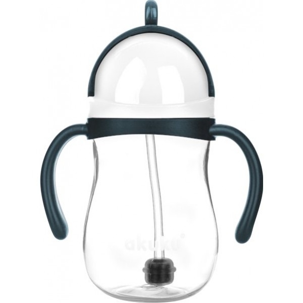 Поїльник-непроливайка Akuku Blue/Gray, 280 мл (A0166) - Pampik