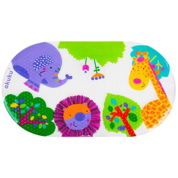 Протиковзкий килимок для ванної Akuku, 69х39 см (A0655) - Pampik