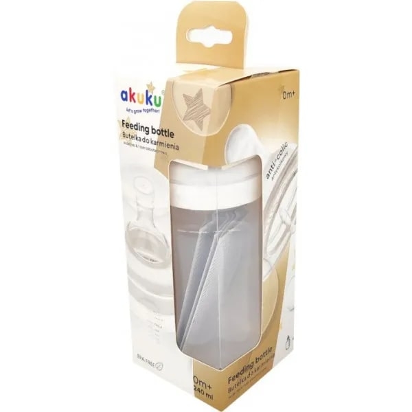 Пляшечка з широким горлом Akuku, 240 мл (A0107) - Pampik - 7