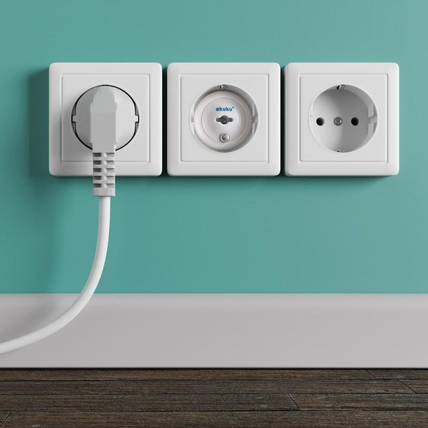 Защита для розеток Akuku, 6 шт., белый (A0651) - Pampik - 5