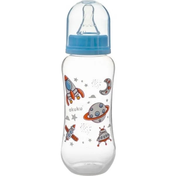 Пляшечка для годування Akuku Космос, 250 мл (A0105) - Pampik