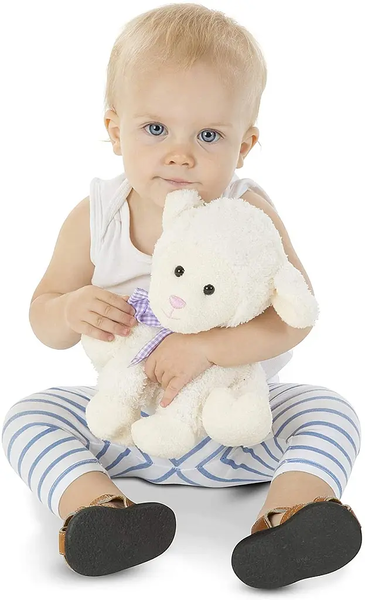 Мягкая игрушка Melissa&Doug Стеснительный ягненок, 23 см (MD7400) - Pampik - 2