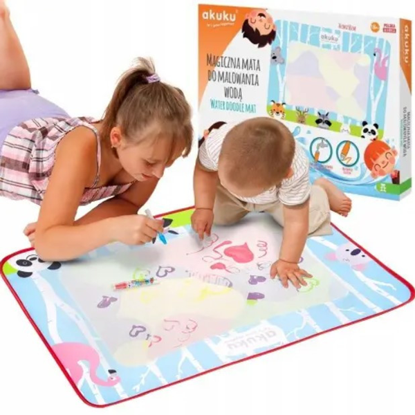 Килимок для малювання водою Akuku, 76х58 см (A0386) - Pampik - 2