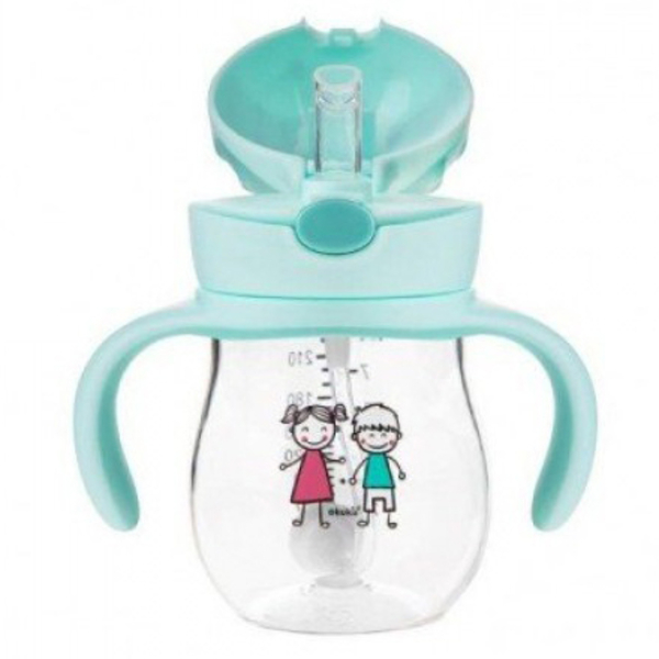 Поїльник-непроливайка Akuku, 250 мл, м'ятний (A0033) - Pampik - 3