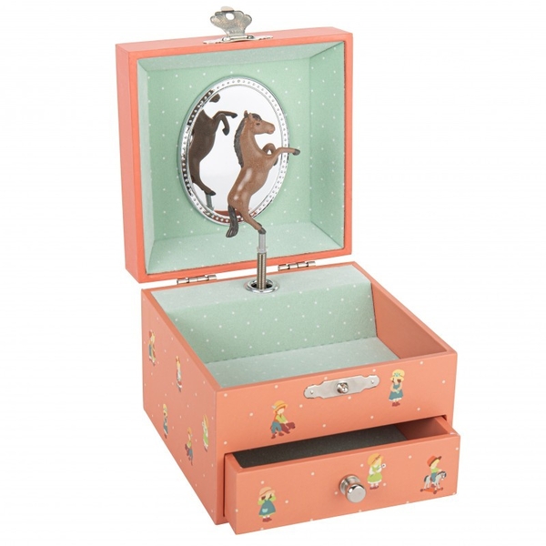 Музична скринька Trousselier Домашні тварини, Дитячі спогади Жанни Лагард (S20073) - Pampik - 2