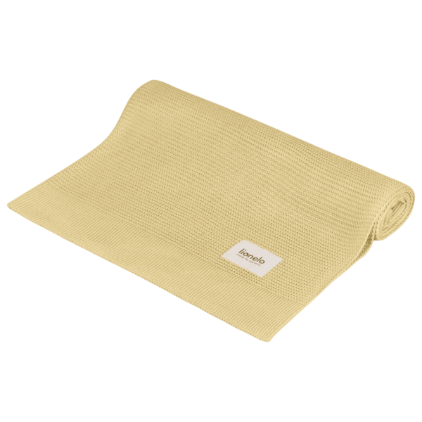 Одеяло Lionelo Bamboo Blanket Yellow Lemon, 100х75 см, желтый (LO-BAMBOO BLANKET YELLOW LEMON) - Pampik - 2