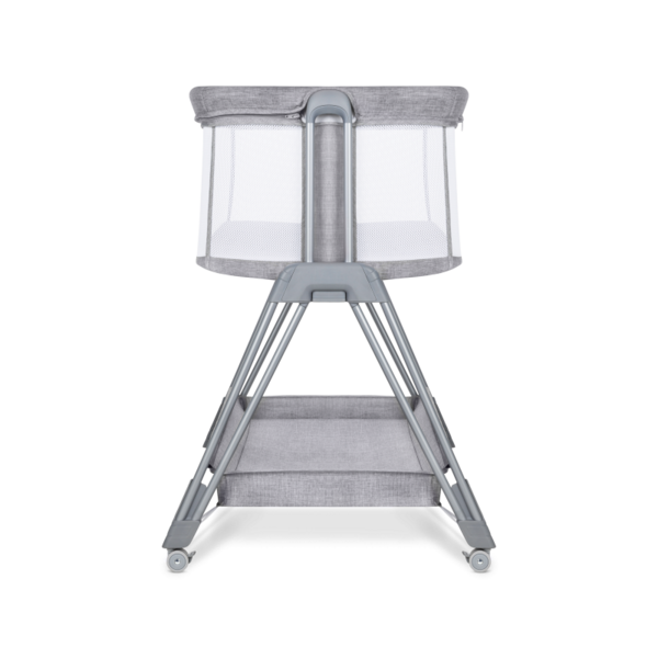 Кроватка приставная 2 в 1 Lionelo Luna Grey Concrete (LO-LUNA GREY CONCRETE) - Pampik - 3