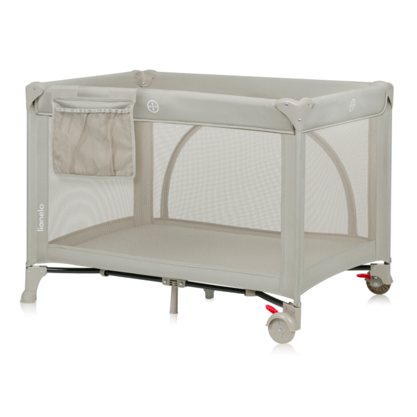 Манеж-кроватка Lionelo Laura Beige Sand (LO-LAURA BEIGE SAND) - Pampik - 3