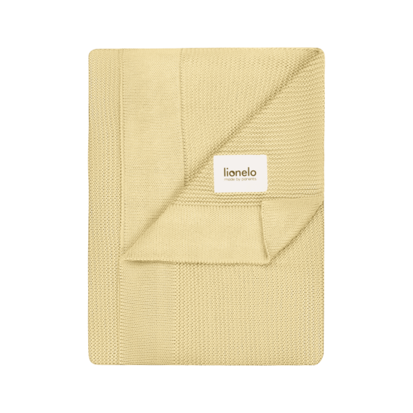 Одеяло Lionelo Bamboo Blanket Yellow Lemon, 100х75 см, желтый (LO-BAMBOO BLANKET YELLOW LEMON) - Pampik - 3