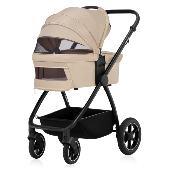 Універсальна коляска 2 в 1 Lionelo Meril Beige Sand (LO-MERIL 3IN1 BEIGE SAND) - Pampik - 5