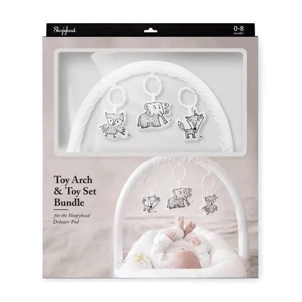 Набір для матраца-кокона DockATot Deluxe+: дуга з іграшками Сheeky Chams (50150) - Pampik - 6