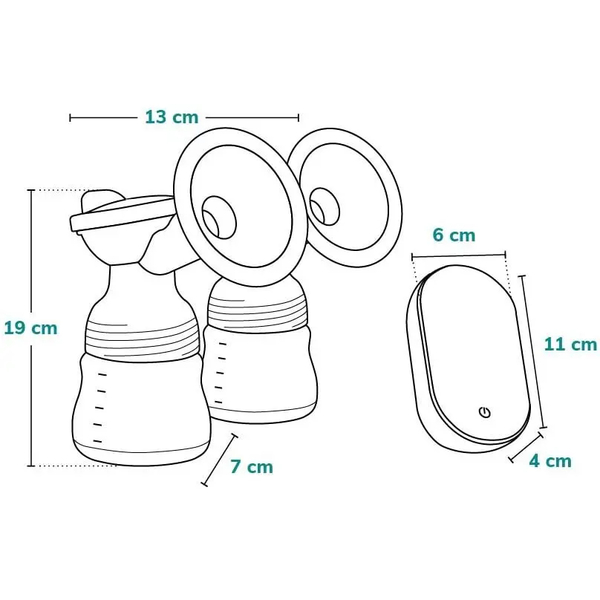 Електричний молоковідсмоктувач Lionelo Twee Go (LO-TWEE GO) - Pampik - 12
