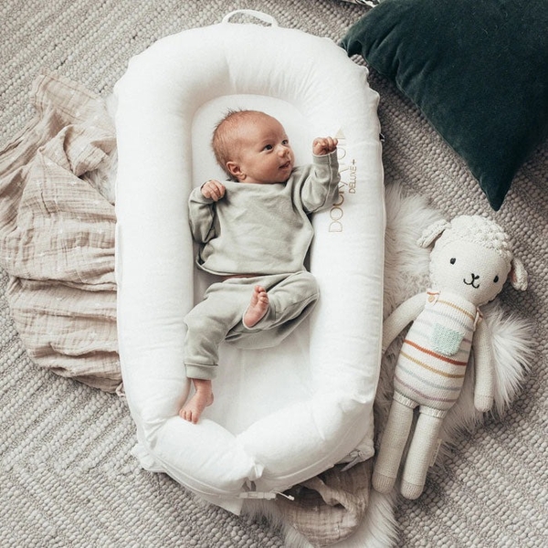 Матрац-кокон DockaTot Deluxe+, 0-8 міс., Pristine White (10301) - Pampik - 8
