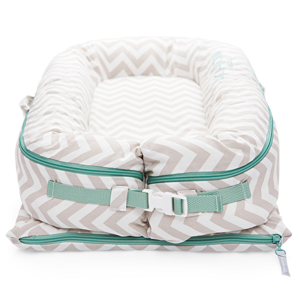 Матрац-кокон DockaTot Deluxe+, 0-8 міс., Silver Lining (10302) - Pampik - 2