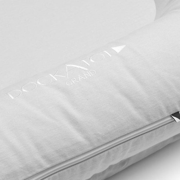 Матрац-кокон DockATot Grand, 9-36 міс., Fog Grey Chambray (EU10256) - Pampik - 3