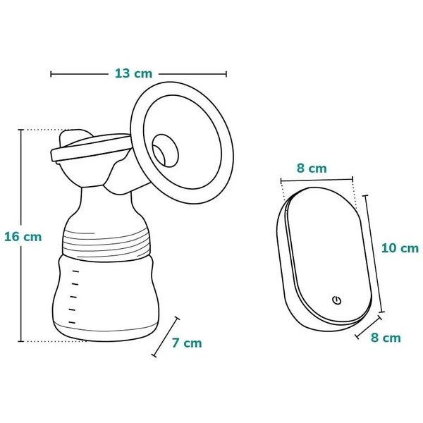 Электрический молокоотсос Lionelo Fidi Go (LO-FIDI GO) - Pampik - 16