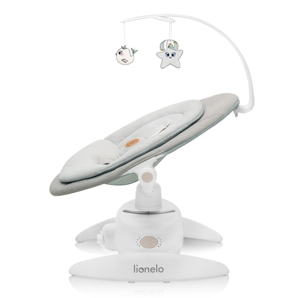 Уцінка. Крісло-гойдалка Lionelo Mell Beige Sand (LO-MELL BEIGE LATTE) - Pampik - 2