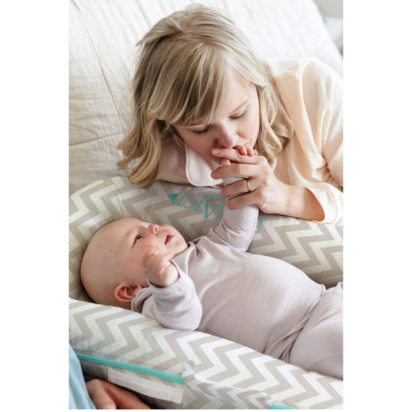 Матрац-кокон DockaTot Deluxe+, 0-8 міс., Silver Lining (10302) - Pampik - 6