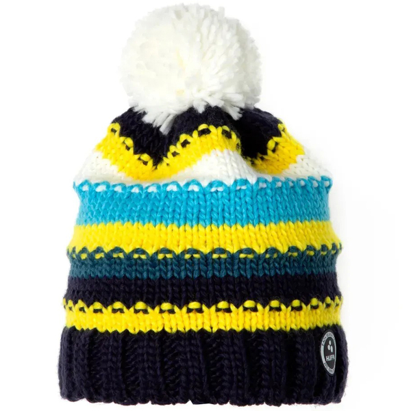 В'язана шапка Huppa Pat, р.S, білий помпон (94210000-00120-00S) - Pampik