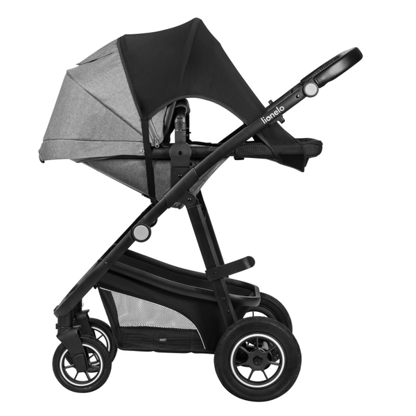 Сонцезахисний чохол Lionelo Stroller Sun Cover, чорний (LO-STROLLER SUN COVER) - Pampik - 4