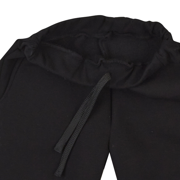 Спортивні штани на флісі Garnamama Pants girl Butterflies 164 Чорний (957828.1312413) - Pampik - 12