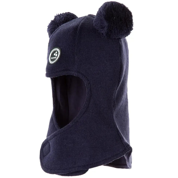 Шапка-шлем вязаная Huppa Charlie, р.XXS, темно-синий (94410008-00086-XXS) - Pampik - 2