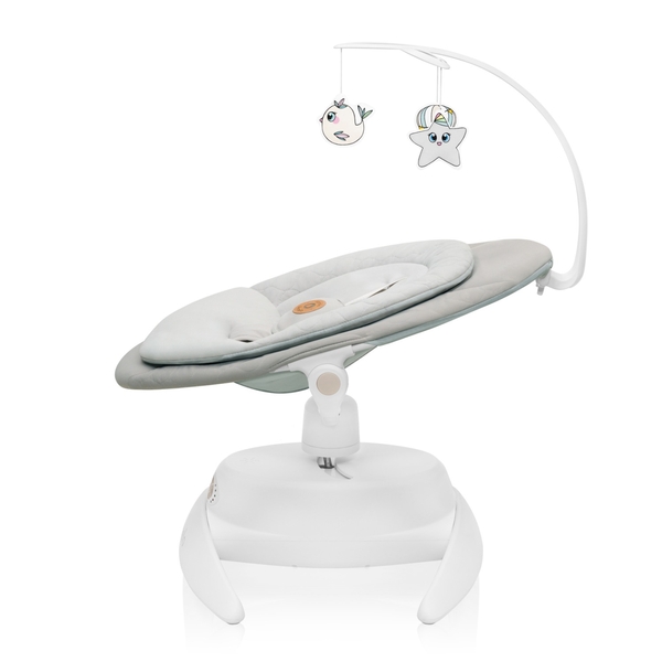 Кресло-качалка Lionelo Mell Beige Sand (LO-MELL BEIGE LATTE) - Pampik - 3